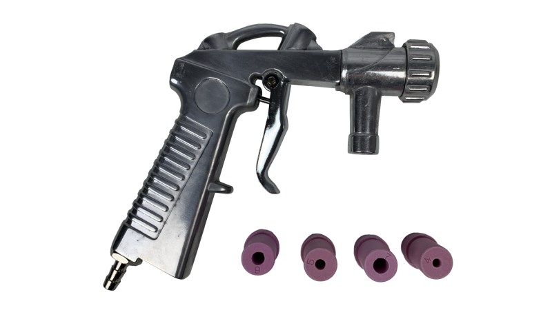  Пистолет пескоструйный для малых камер с форсунками 4шт T063M AE&T (1)