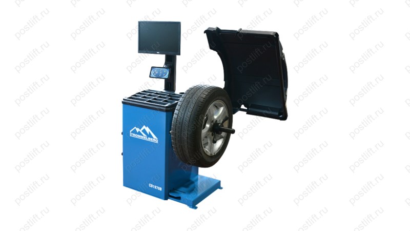  Станок балансировочный с ЖК-дисплеем, автомат. ввод 2-х параметров, для колес до 70 кг (0)