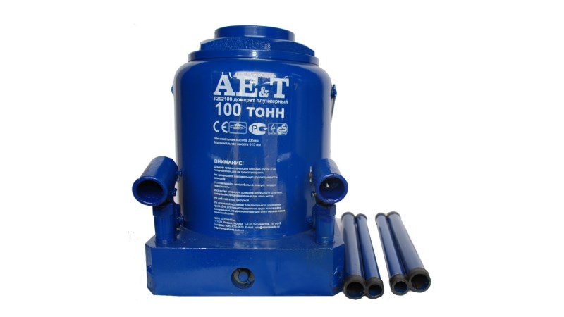  Домкрат бутылочный Т202100 AE&T 100т (1)