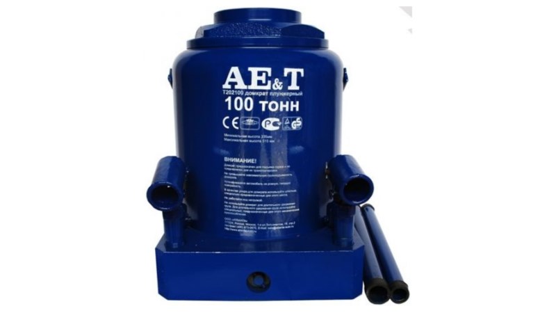  Домкрат бутылочный Т202100 AE&T 100т (0)