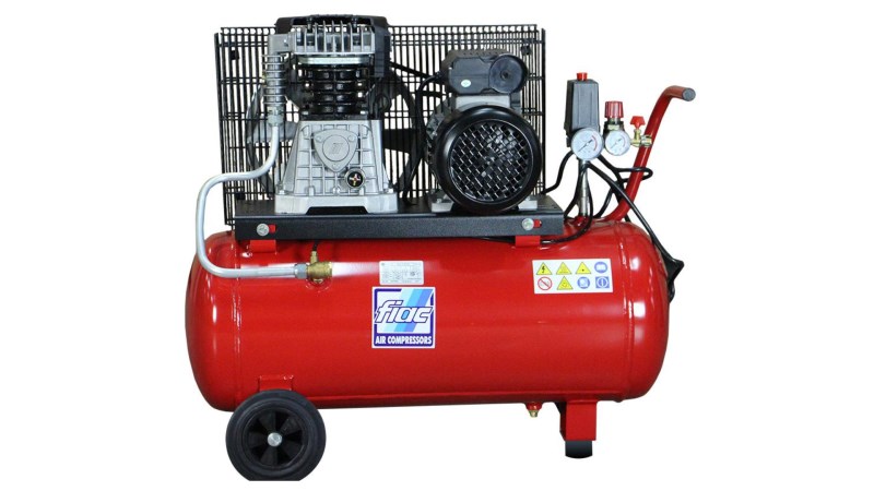  Компрессор поршневой с ременным бензиновым приводом Fiac АВ 100-858-SPE390E - 1 (0)