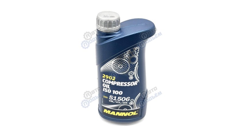  Масло для поршневых компрессоров MANNOL Compressor -100-1л (1)