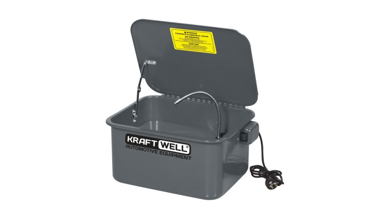  KraftWell KRW-PW19 Установка для мойки деталей настольная электрическая, 19 л (0)
