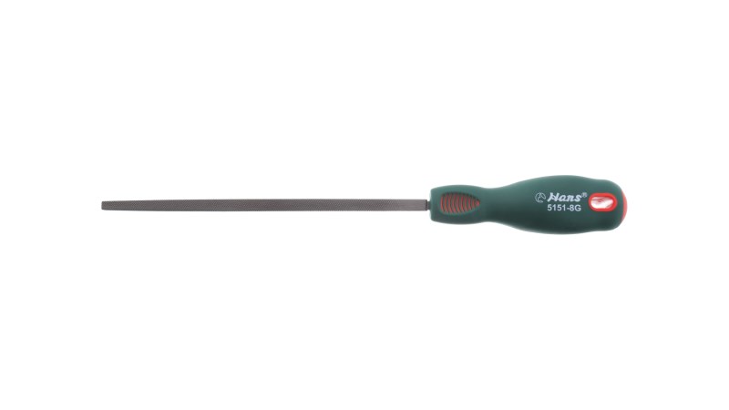  Квадратный напильник с резиновой ручкой 200 мм, 5151-8G, HANS (0)