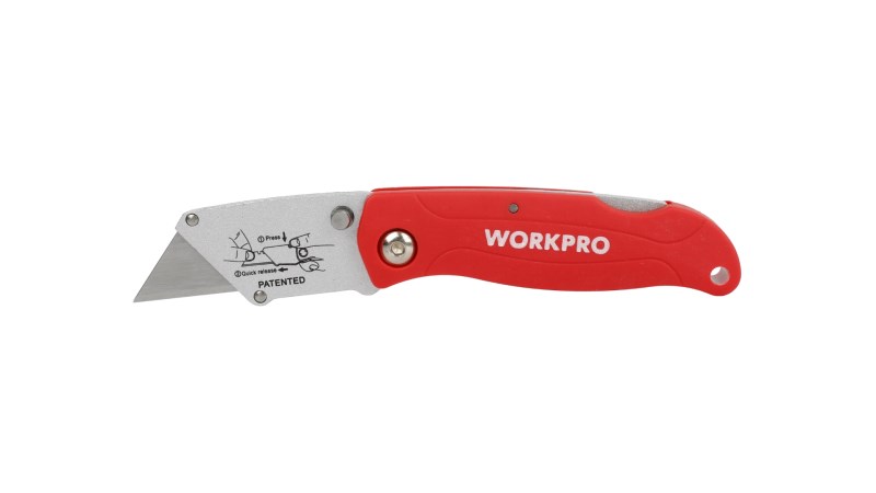  Нож универсальный складной со сменными лезвиями WP211002 WORKPRO (0)