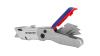  Нож универсальный складной выдвижной алюминиевый со сменными лезвиями WP211011 WORKPRO мни (1)