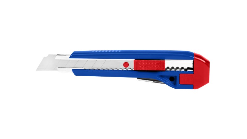  Нож универсальный выдвижной пластмассовый 18мм WP212007 WORKPRO (0)