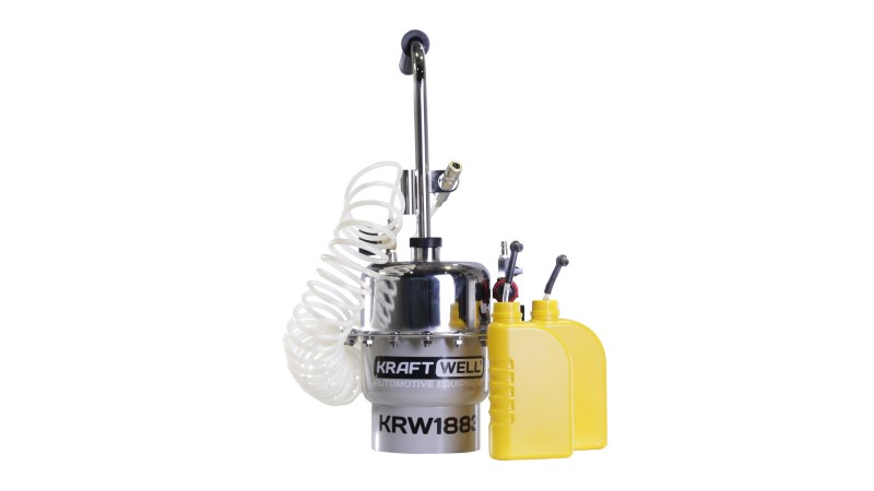  KraftWell KRW1883 Устройство пневматическое для прокачки гидросистем автомобиля (0)