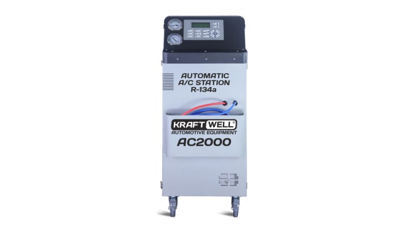  KraftWell AC2000 Установка для заправки автомобильных кондиционеров, автоматическая (0)