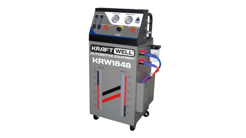  KraftWell KRW1848 Установка для промывки автоматических коробок передач., пневматическая (1)