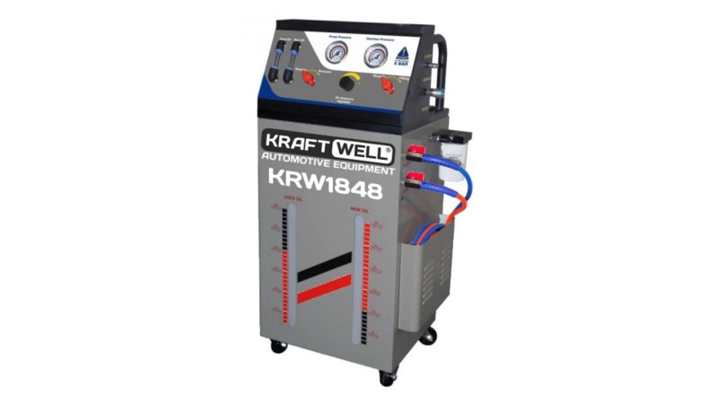  KraftWell KRW1848 Установка для промывки автоматических коробок передач., пневматическая (0)