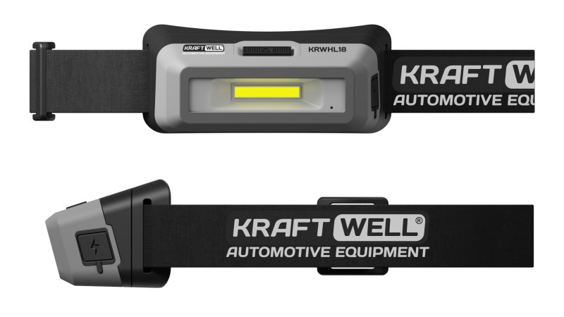  KraftWell KRW-HL18 Фонарь налобный светодиодный (1)