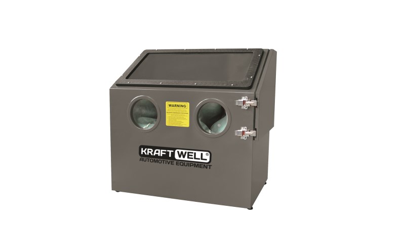  KraftWell KRW-SB110 Камера пескоструйная настольная, боковая загрузка, 110 л (1)