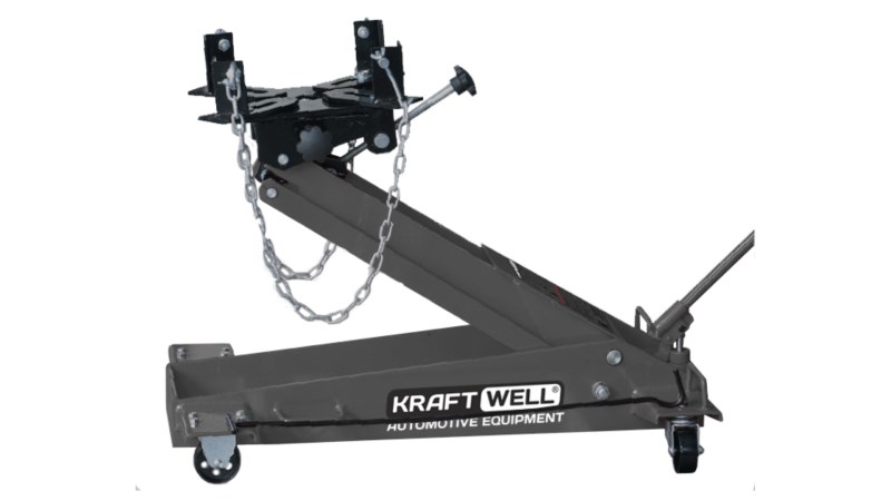  KraftWell KRWLTJ1.5 Тележка гидравлическая подкатная для агрегатов трансмиссии г/п 1500 кг (0)