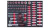  KraftWell KRW-TTB+SET250 Тележка с 7 ящиками+ПОДАРОК инструмент 250 предметов мни (89)