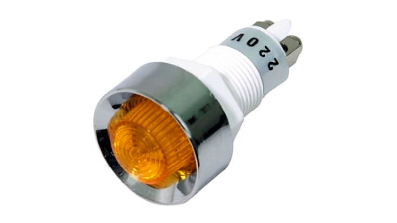  Лампа индикаторная N-836-Y 220V (0)