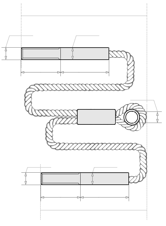 Изготовление стального троса тип №4 для автоподъёмника и манипулятора на заказ